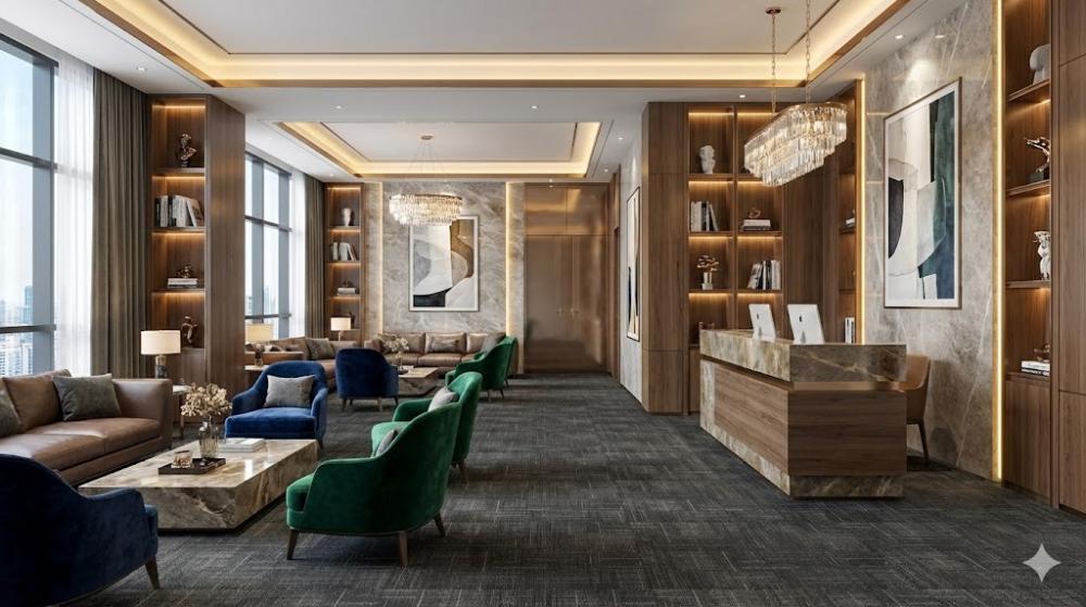 Thảm tấm Sydney Black Light Blue