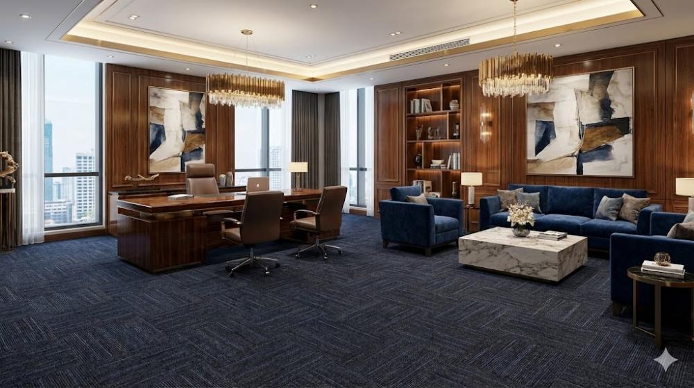 Thảm tấm Sydney Black Blue