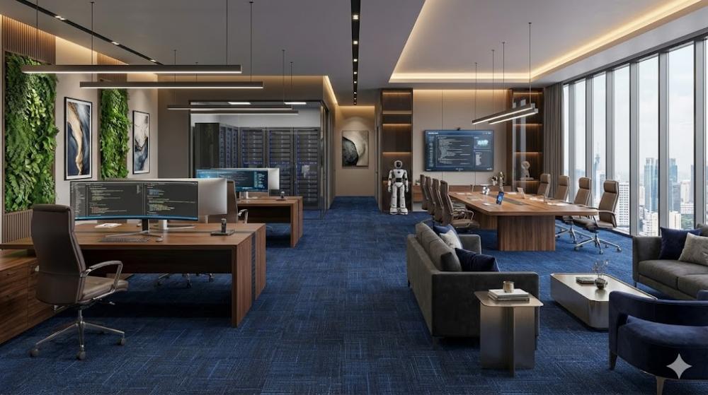 Thảm tấm Sydney Blue